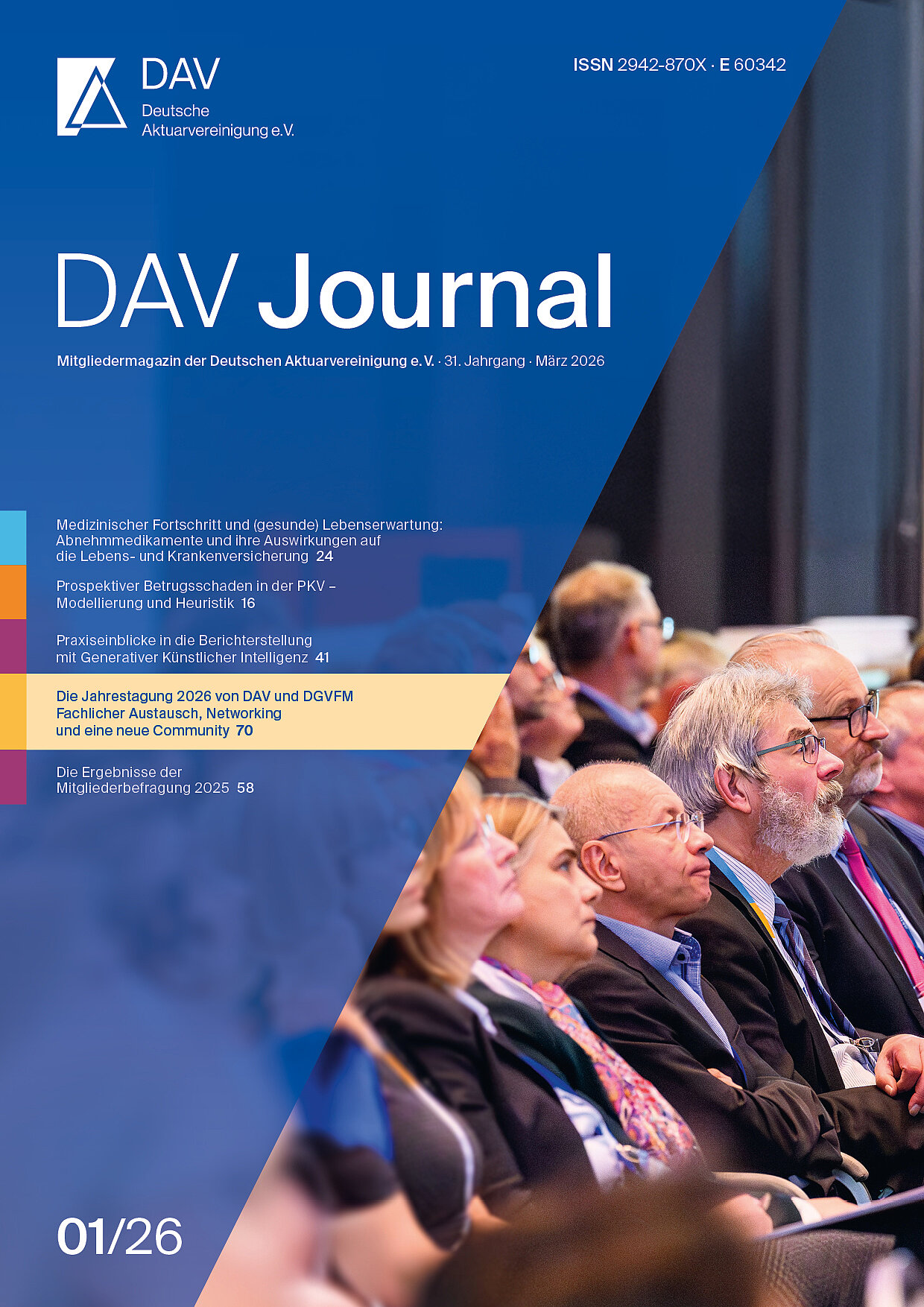 DAV Journal 01/26 Coverbild